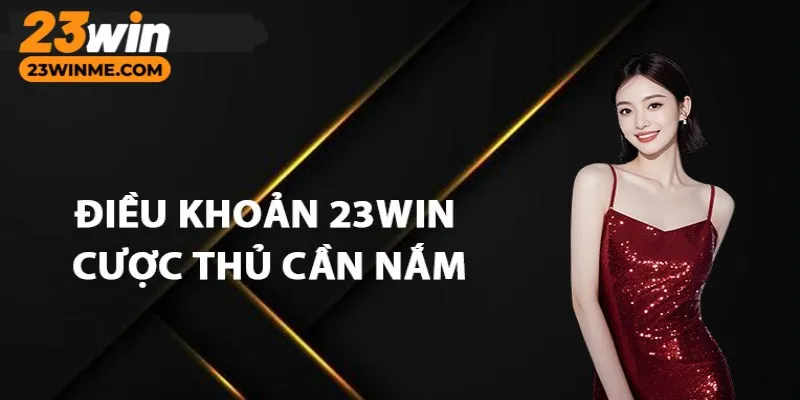 Điều kiện trong quá trình nạp/rút tại 23win